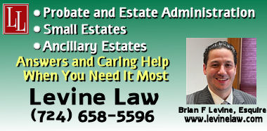 Law Levine, LLC - Estate Attorney in Allegheny County PA for Probate Estate Administration including small estates and ancillary estates
